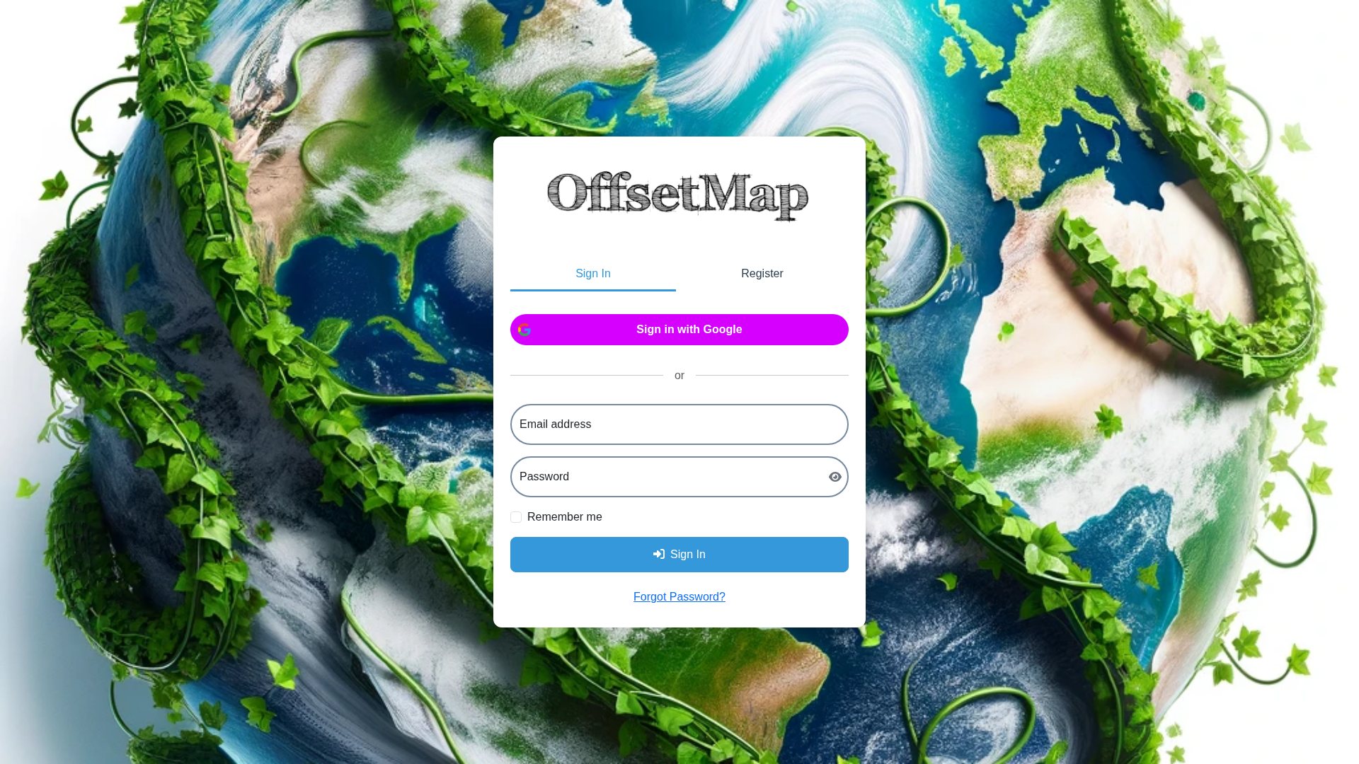 OffsetMap carbon project platform